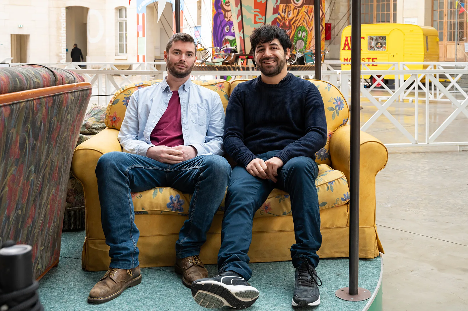 Matthieu Soulier and Vincent Rose, founders of Omnitune