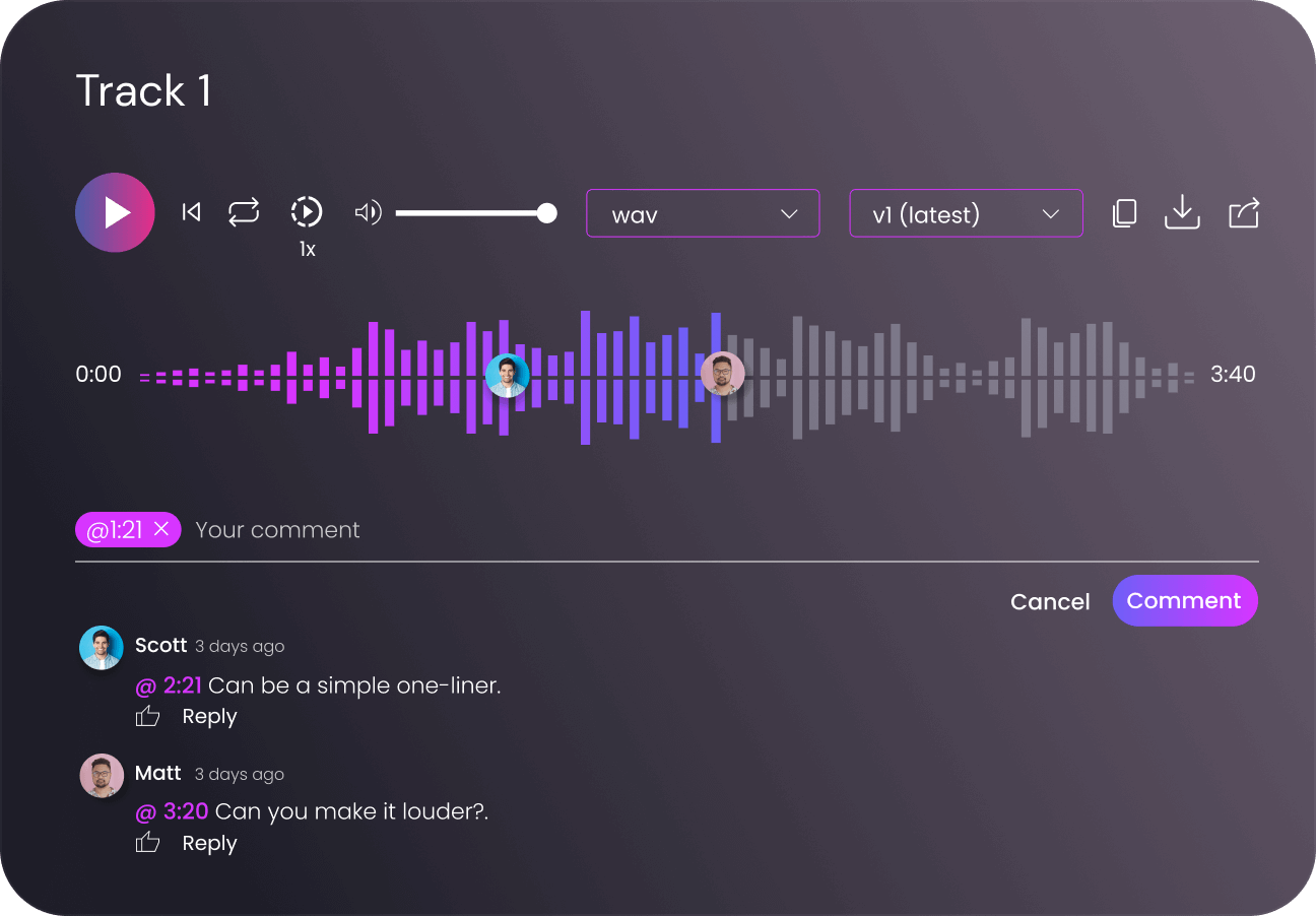 Feedback Audio